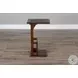 Desert Sage Dark Brown Rectangular Side Table