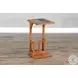 Crimson Ridge Beige Rectangular Side Table