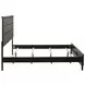 Watson Gray Oak And Black King Panel Bed