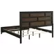 Watson Gray Oak California King Panel Bed