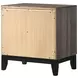 Watson Gray Oak And Black Nightstand