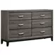 Watson Gray Oak And Black Dresser