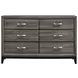 Watson Gray Oak And Black Dresser