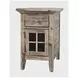 Rustic Shores Grey Wash Chairside Table