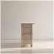Rustic Shores Grey Wash 4 Door Low Accent Cabinet