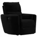 Avondale Ebony Swivel Glider Recliner with Pillows