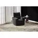 Avondale Ebony Swivel Glider Recliner with Pillows