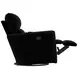 Avondale Ebony Swivel Glider Recliner with Pillows