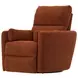 Avondale Nutmeg Swivel Glider Recliner with Pillows