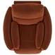 Avondale Nutmeg Swivel Glider Recliner with Pillows