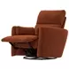 Avondale Nutmeg Swivel Glider Recliner with Pillows