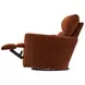 Avondale Nutmeg Swivel Glider Recliner with Pillows