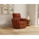 Avondale Nutmeg Swivel Glider Recliner with Pillows