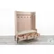 Maple Haze Natural Alyssa 54'' Bench Hall Tree