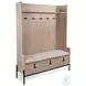 Maple Haze Natural Alyssa 54'' Bench Hall Tree