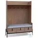 Maple Haze Natural Alyssa 54'' Bench Hall Tree