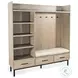 Golden Hearth Natural Bench Hall Tree