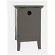 Rustic Shores Stone Chairside Table