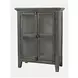 Rustic Shores Stone 2 Door Accent Cabinet