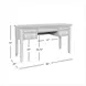 Rustic Shores Grey Wash Desk