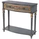 Alexander Blue 37" 1 Drawer Console Table