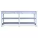 Autumn Echo Light Gray Wide 71" Rectangular Console Table