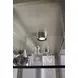 Platinum Side Entry Curio With Five Adjustable Shelves