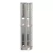 Platinum Glass Door Curio With Adjustable Shelves