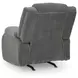 Greely Bend Steel Rocker Power Recliner with USB Charging