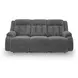 Greely Bend Steel 85" Power Reclining Sofa with Drop Down Table and USB Charging