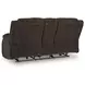 Greely Bend Chocolate 75" Power Reclining Loveseat with USB Charging