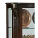 21429 Rich Deep Cherry Mantel Curio Cabinet
