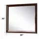 Ireland Espresso Rectangular Dresser Mirror