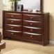 Ireland Espresso 8 Drawer Dresser