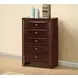 Ireland Espresso 5 Drawer Chest