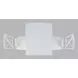 Eastern Tides Brushed White 3 Piece Dining Set