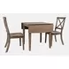 Eastern Tides Brushed Bisque 3 Piece Dining Set