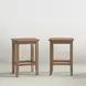 Eastern Tides Brushed Bisque 3 Piece Counter Height Dining Set