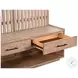 Cozy Luxe Natural Bench Hall Tree