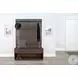 Eliza Haven Dark Brown 72" Hall Tree with Bench