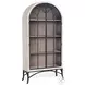 Archella Off White 2 Glass Door Display Cabinet