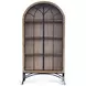 Hearthwood Haven Natural 2 Glass Door Display Cabinet