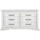 McKinney Vintage White Panel Bedroom Set