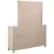 Pembroke Washed Oak 6 Drawer Dresser with Mirror