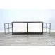 Maple Haze Black Ryan Industrial 4 Door Long Accent Cabinet