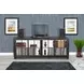 Maple Haze Black Ryan Industrial 4 Door Long Accent Cabinet