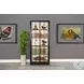 Autumn Echo Black Ryan Tail 3 Drawer Display Cabinet