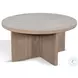 Sagewyn Natural 36" Round Large Accent Table
