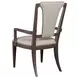 Verbatim Beige Performance Fabric Arm Chair with Nailhead Trim