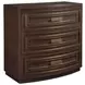 Verbatim Dark Brown 3 Drawer Hall Chest